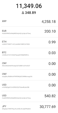 Ripple trading bot app screenshot